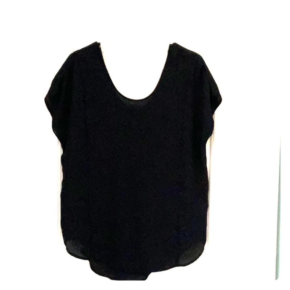 Black Polyester thin lightweight